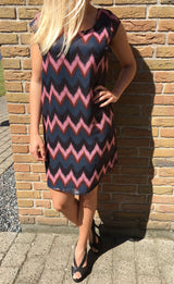 Saint Tropez- Foil print dress