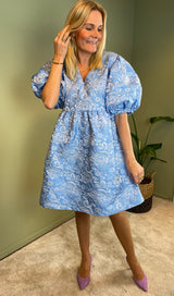 A-View Lotusina dress - Blue
