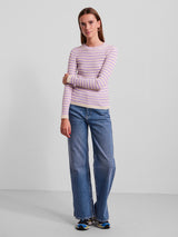 PCCRISTA  O-NECK KNIT