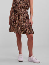 PCNYA SKIRT - Black/Leo