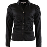 CONTINUE Milo zebra Blouse - Black