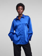 YASVIMA LS SHIRT - Sodalite blue