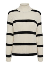 YASASTA LS KNIT PULLOVER - Eggnog