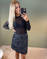 Annali bouchle skirt