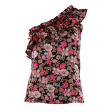 Josefine flower top black flower