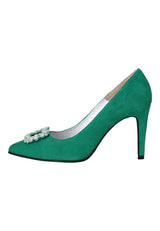 La green stiletter