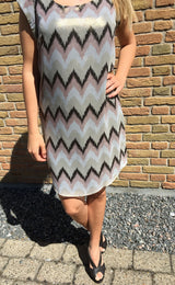 Saint Tropez- Foil print dress