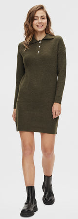 PCPETRA Knit Dress - Winter Moss