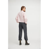 A-View - Tessie shirt  -purple/white