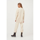 A-View - Polka knit strik - White nature