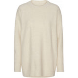 A-View - Polka knit strik - White nature