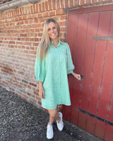 YASIRI 3/4 SHIRT DRESS