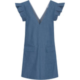 A-View Bina spencer dress - Blue