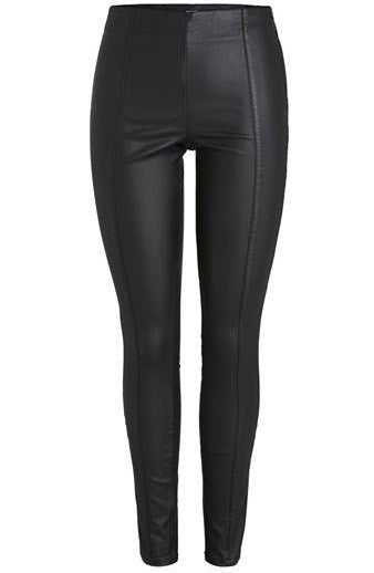 PIECES - Paro coated leggings