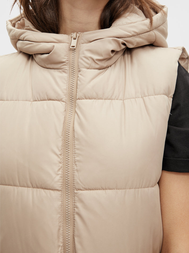 PCBEE - NEW LONG PUFFER VEST BC