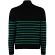 CONTINUE SISSA - Black with green stripe