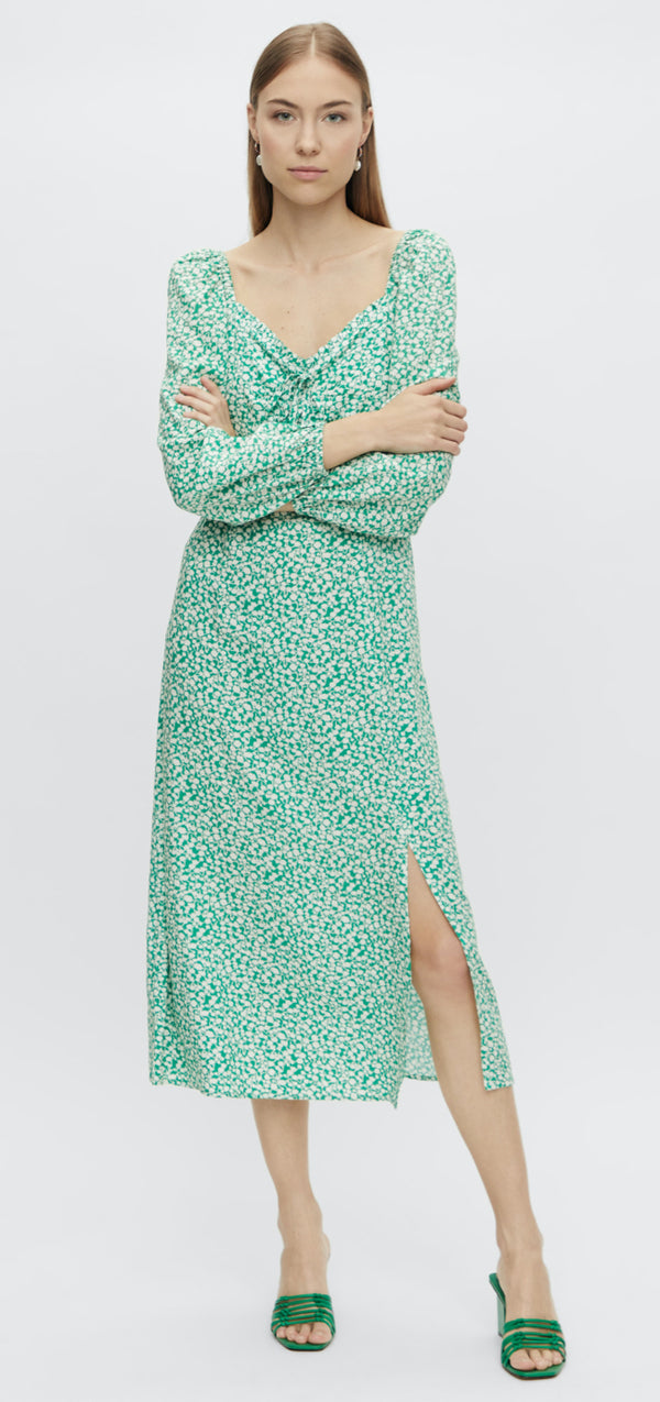 YASFELICITY - Midi Dress - Jolly Green