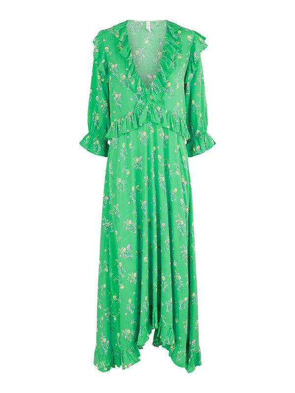YASOFELIA 3/4 MIDI DRESS