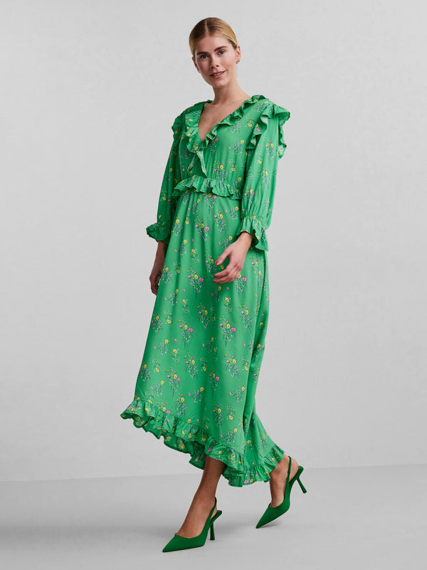 YASOFELIA 3/4 MIDI DRESS