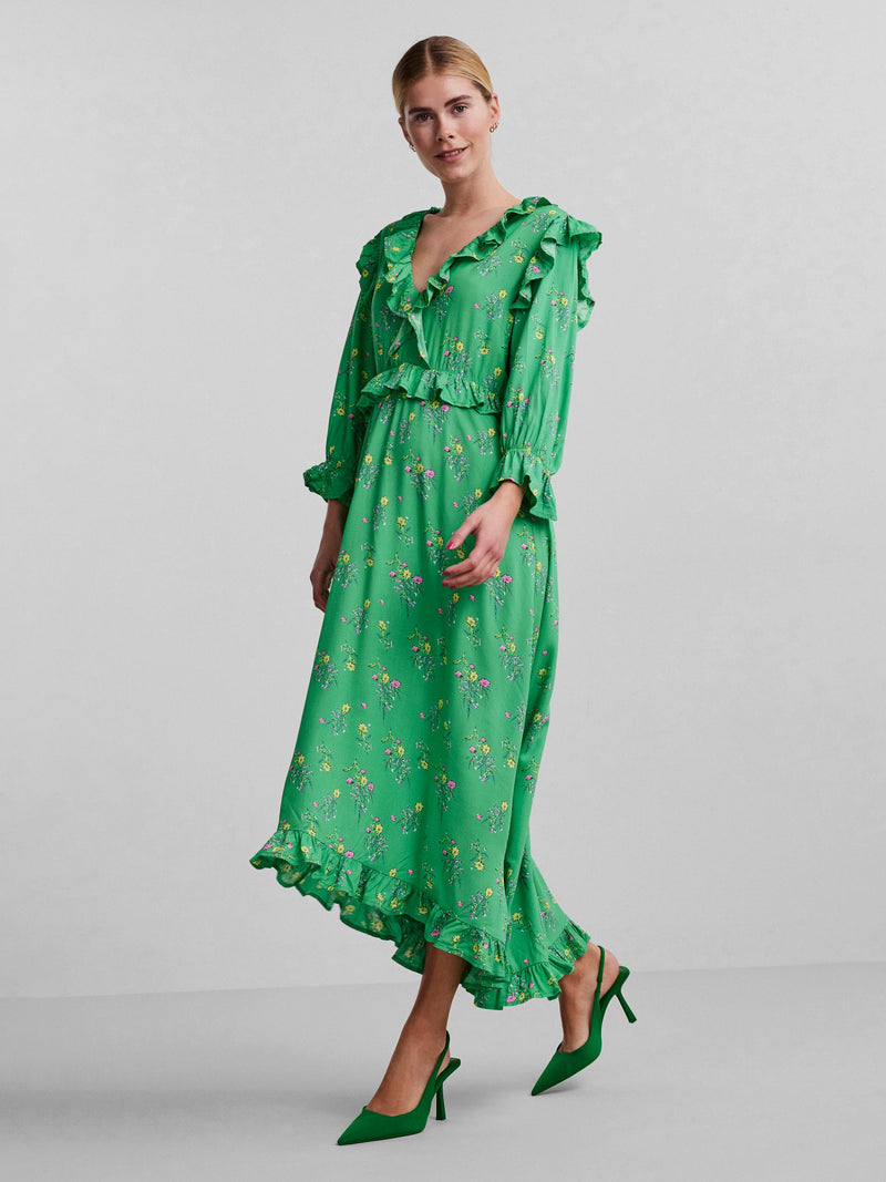 YASOFELIA 3/4 MIDI DRESS