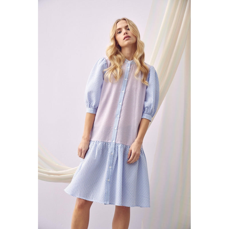 A-view - Rikke dress (Blue/lavender)