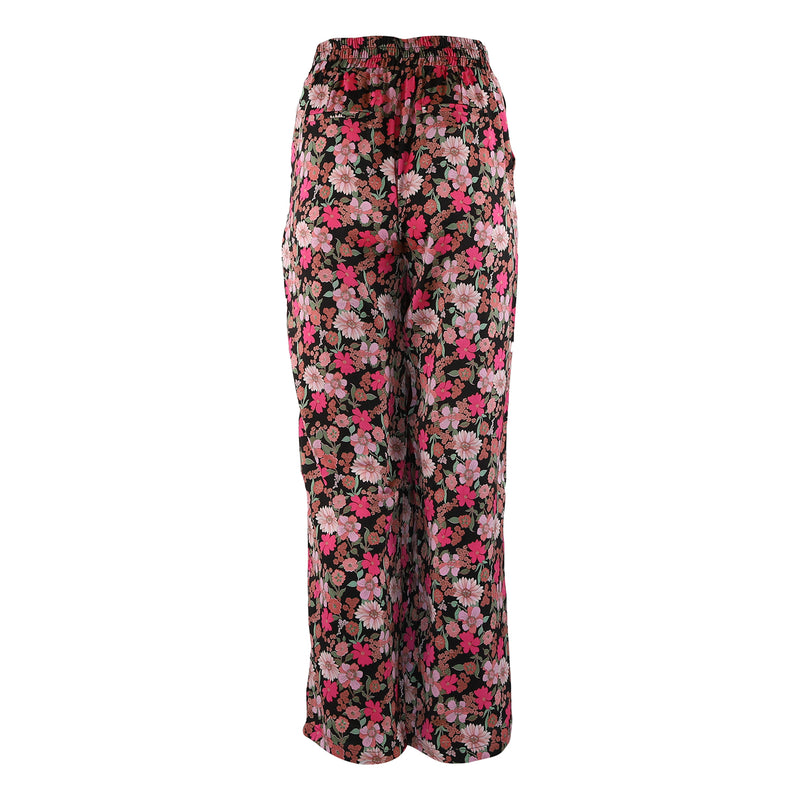 Lea multiflower pants black flower