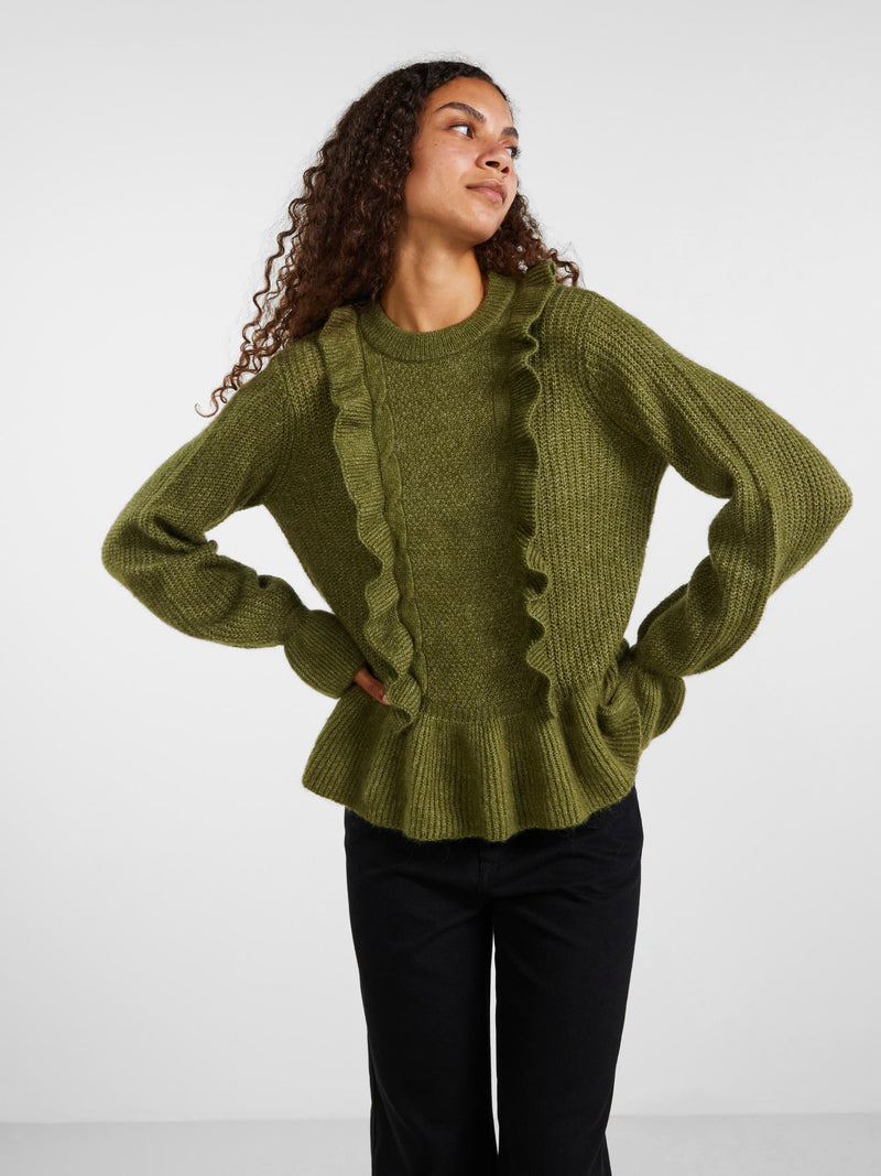 YASCUTIEPIE knit pullover - grøn
